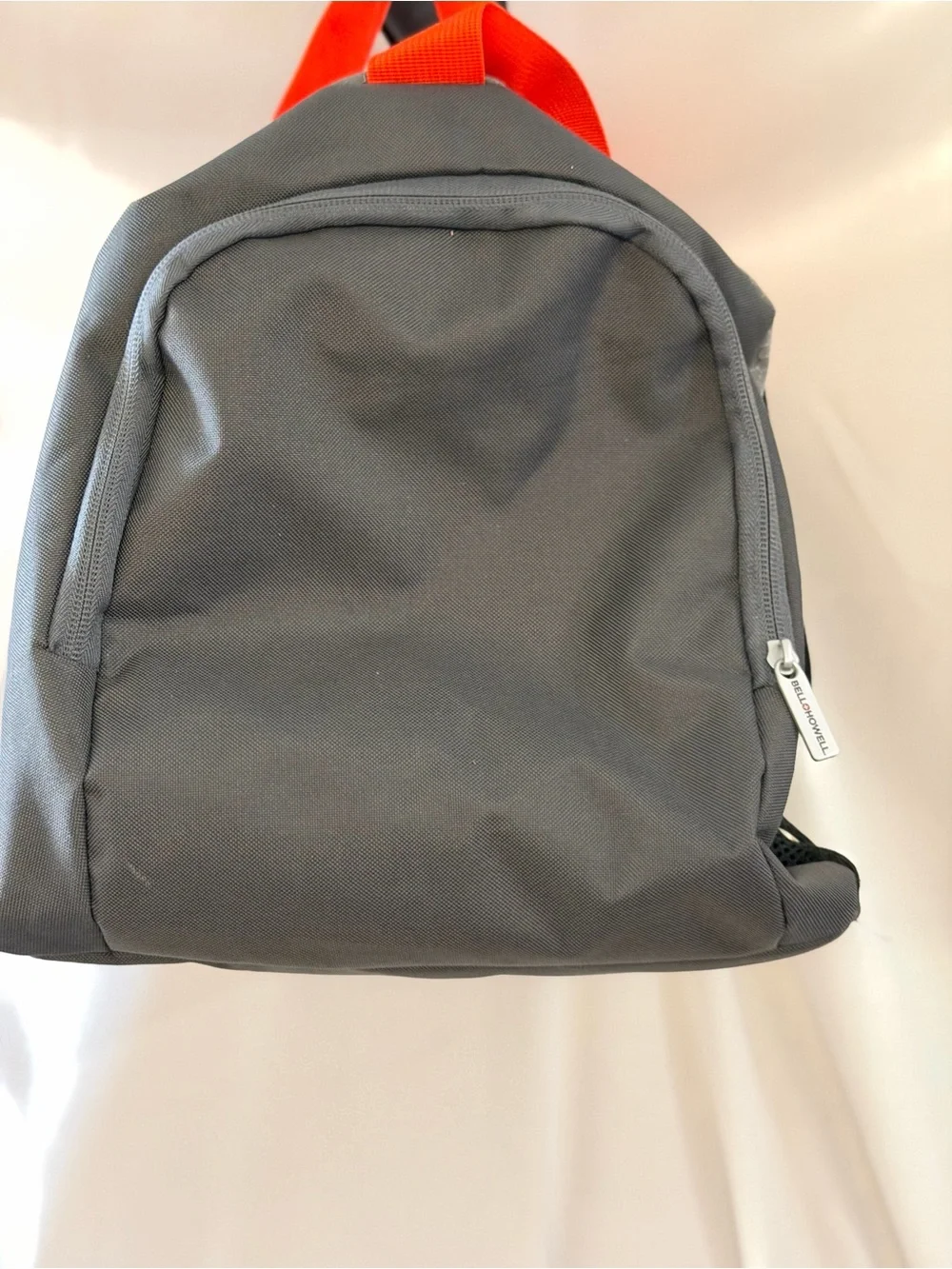 Bell & Howell Gray and Red Duffel Bag